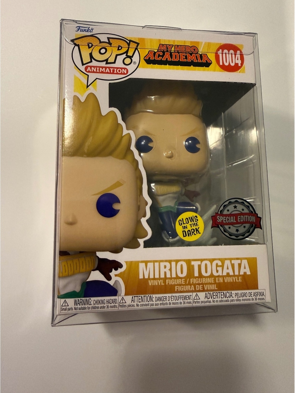 Funko Pop My Hero Academia Mirio Togata #1004 GITD Special Edition